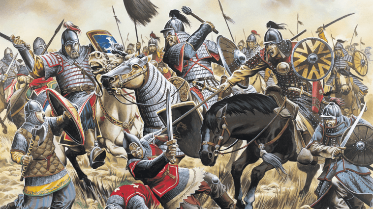 حدثت معركة عين جالوت عام 658 وانتهت بإنتصار المسلمين
